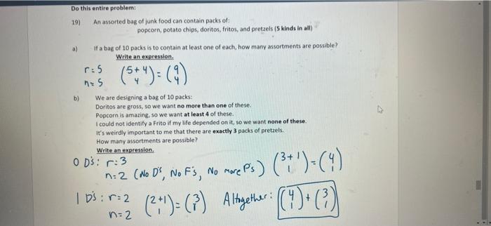 explain to me why these are the answers, how would | Chegg.com
