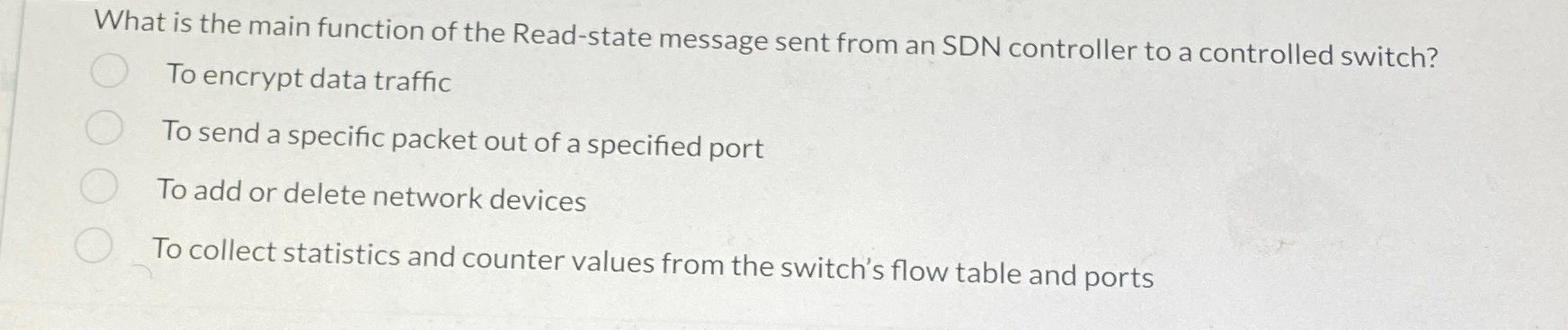 Solved What is the main function of the Read-state message | Chegg.com