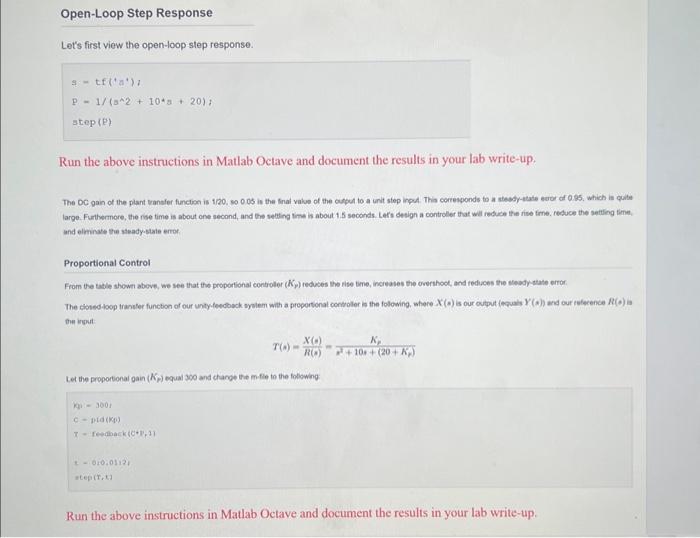 Solved MATLAB CODE We will consider the following | Chegg.com