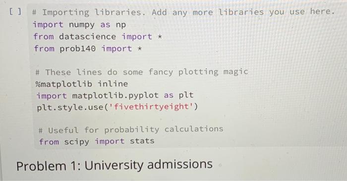 Solved 5 Short lines of PYTHON code. please use the | Chegg.com