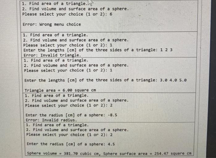 Solved Write an interactive C program that displays the | Chegg.com