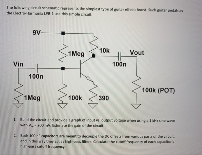 profesional barbilla Colaborar con Solved The following circuit schematic represents the | Chegg.com