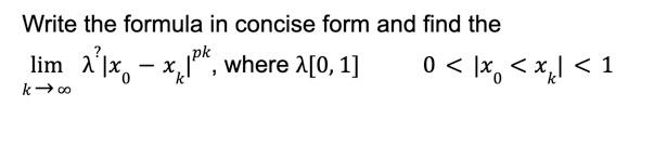Solved Write the formula in concise form and find the | Chegg.com