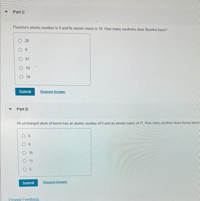 Solved What is the atomic number of an atom that has 6 | Chegg.com