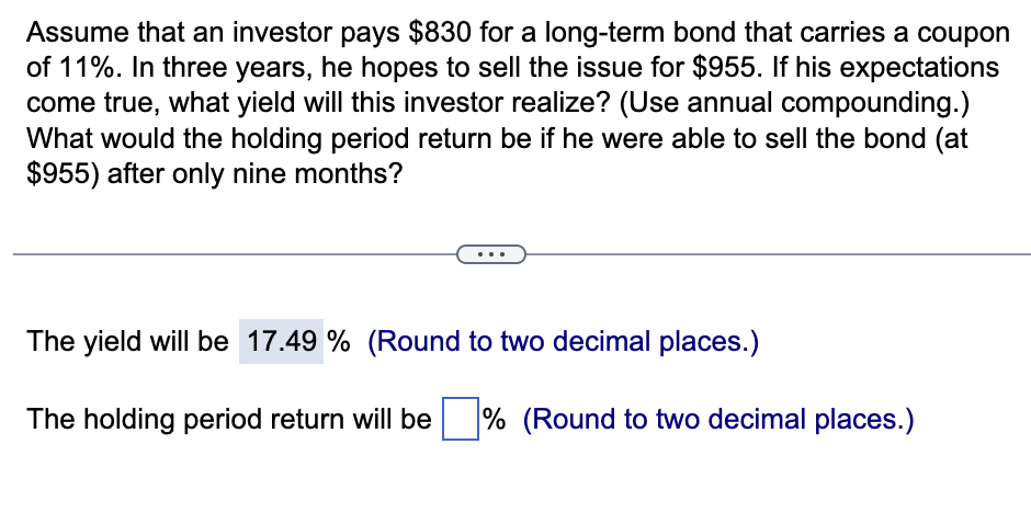 Quad Rounding Solved The yield will be \( \quad \% \) (Round to two | Chegg.com