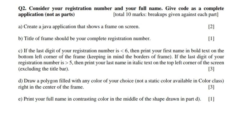 Solved We Have to write program in java language (Note: this | Chegg.com
