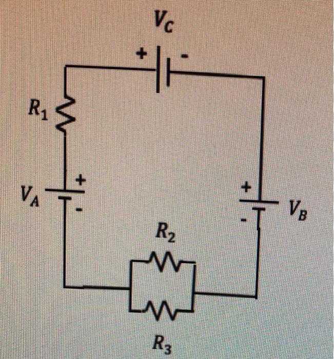 Solved The circuit shown in the figure contains three | Chegg.com