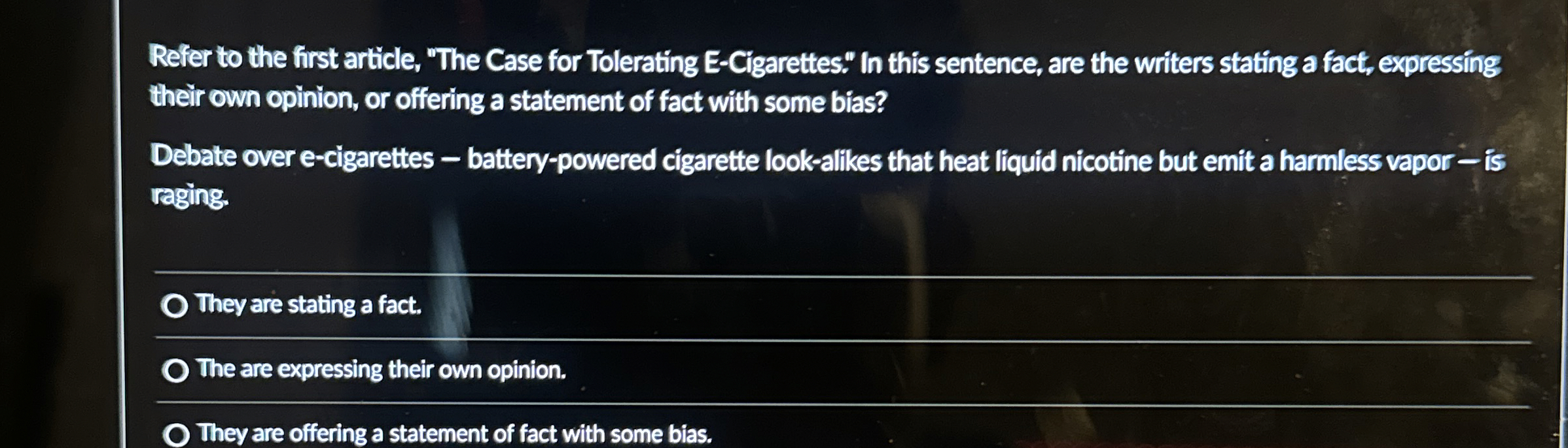 Solved Refer to the first article, 
