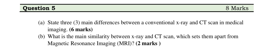 Solved (a) ﻿State three (3) ﻿main differences between a | Chegg.com