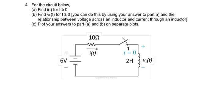 Solved 3. In the circuit below, the voltage and current | Chegg.com