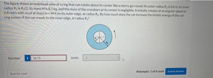 Solved The figure shows an overhead view of a ring that can | Chegg.com