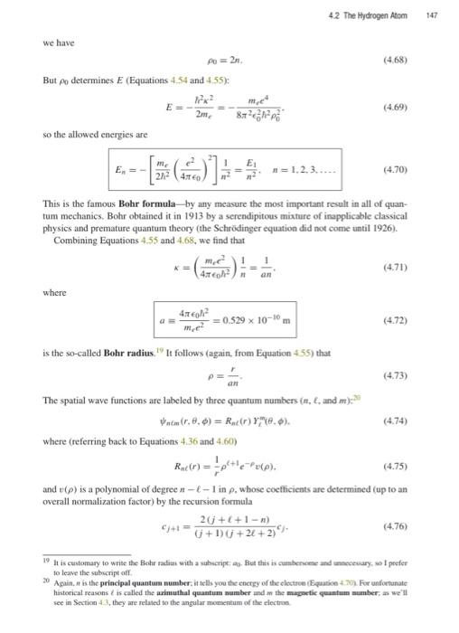 Solved Problem 4.12 Work out the radial wave functions | Chegg.com