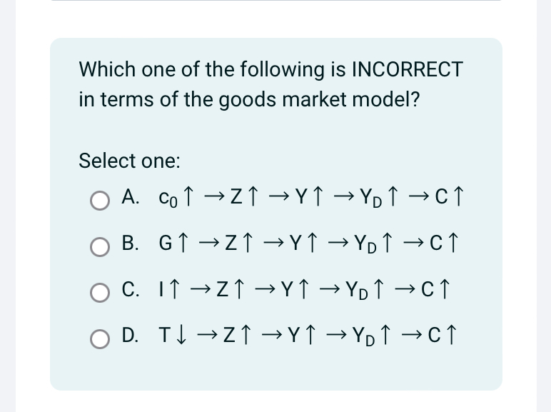 Solved Which one of the following is INCORRECT in terms of | Chegg.com