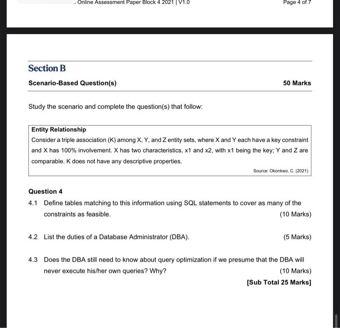 Solved Study the scenario and complete the questions) that | Chegg.com