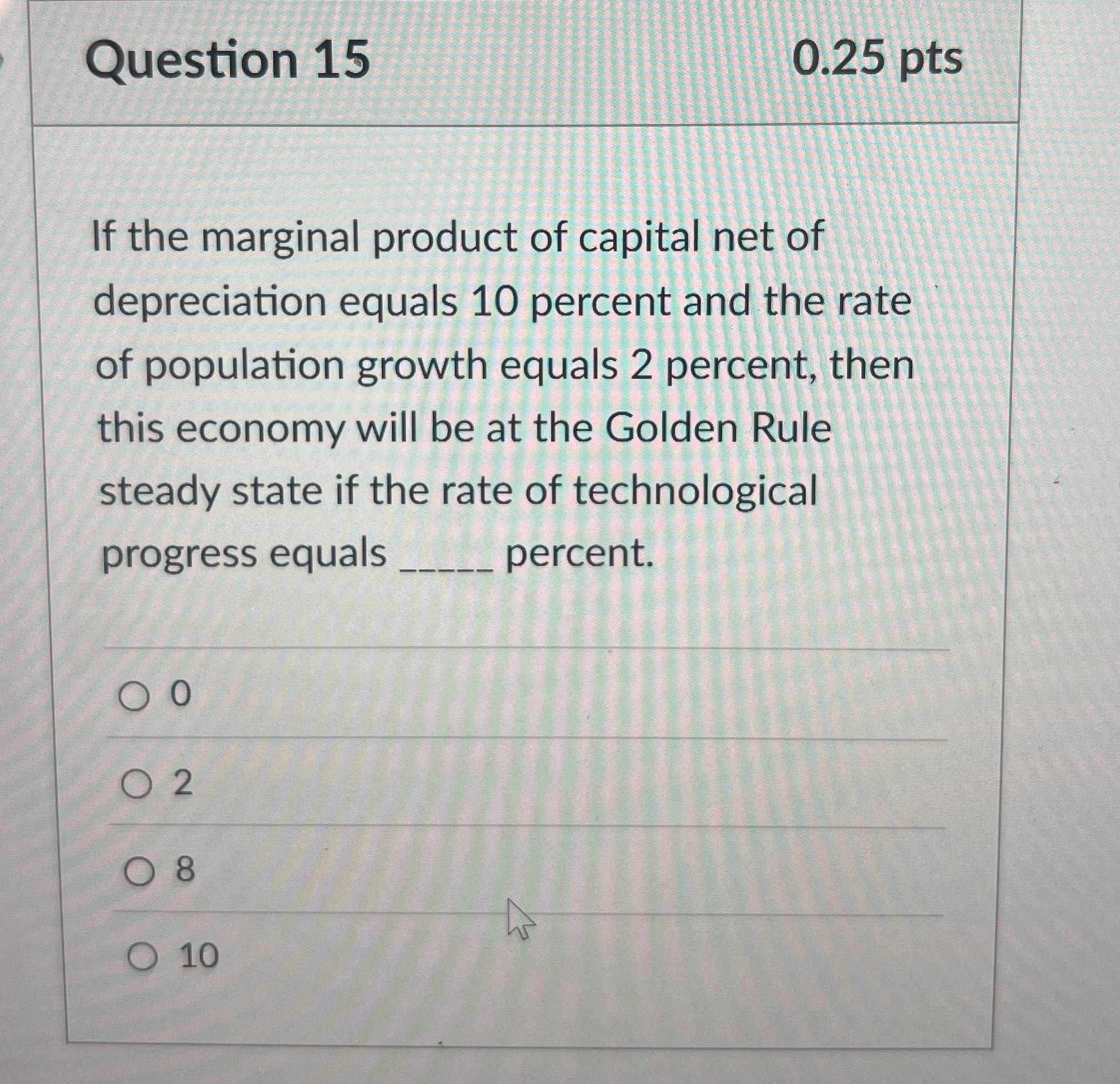 Solved Question Ptsif The Marginal Product Of Chegg Com