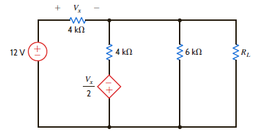 Solved: Find RL for maximum transfer and the maximum power tran ...