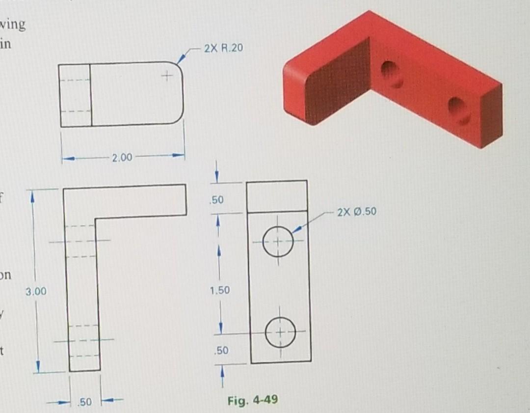 Solved Please Draw An Isometric View Of This Figure Using | Chegg.com