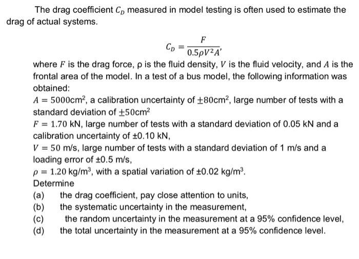 Drag Coefficient Determination Of A Bus Model – EIZNJ
