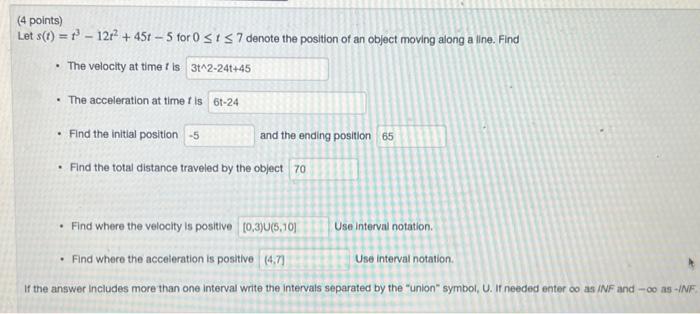 Solved (4 points) A stone is thrown straight up from the | Chegg.com