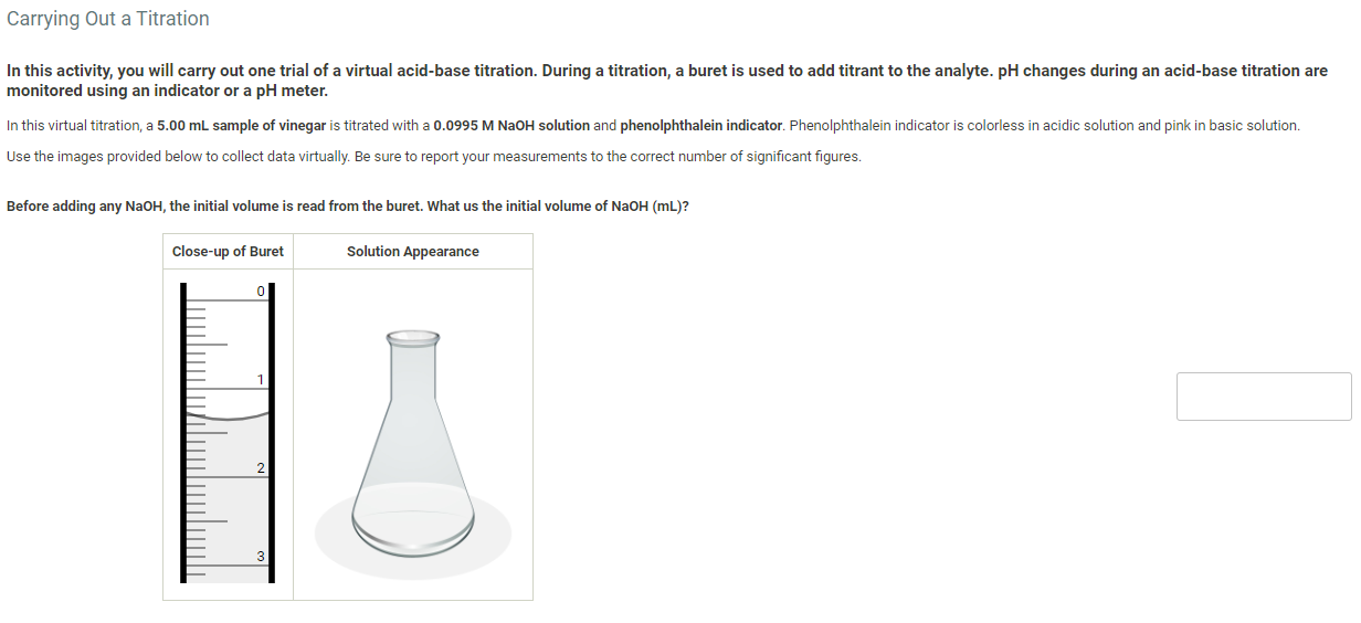 Titration Practice Questions Solved Carrying Out a TitrationIn this activity, you will | Chegg.com