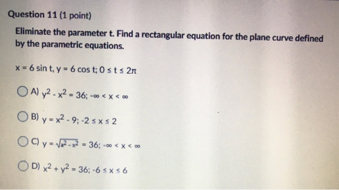 Solved Question 6 (1 point) Solve the problem. Let vector u | Chegg.com