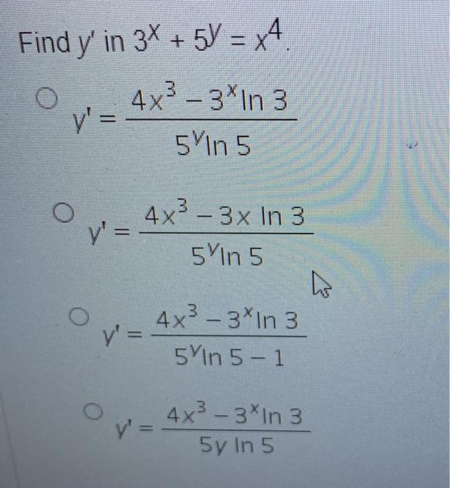 y 45 )=- 3 5 x 100