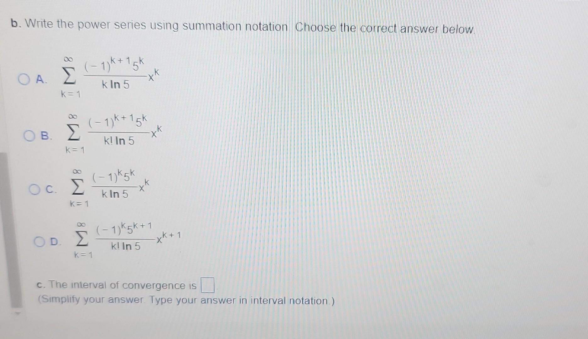 Solved a. Find the first four nonzero terms of the Maclaurin | Chegg.com