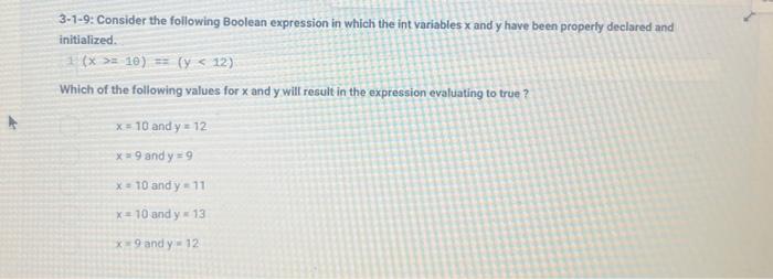 Solved 3-1-9: Consider the following Boolean expression in | Chegg.com