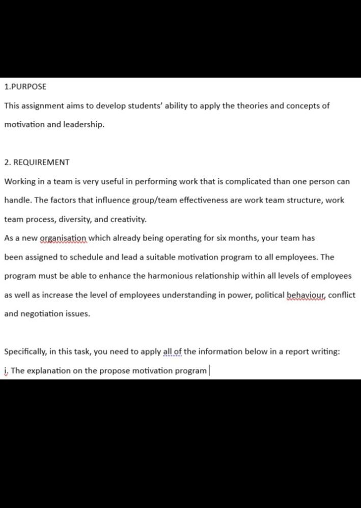 Solved 1.PURPOSEThis assignment aims to develop students' | Chegg.com