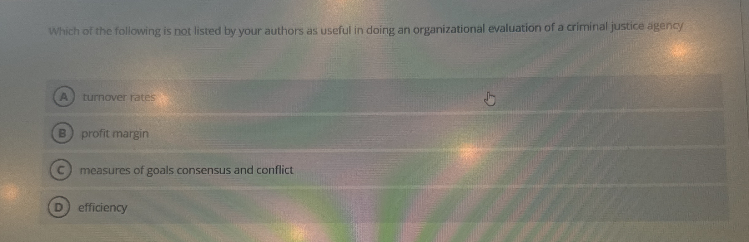 Solved Which of the following is not listed by your authors | Chegg.com