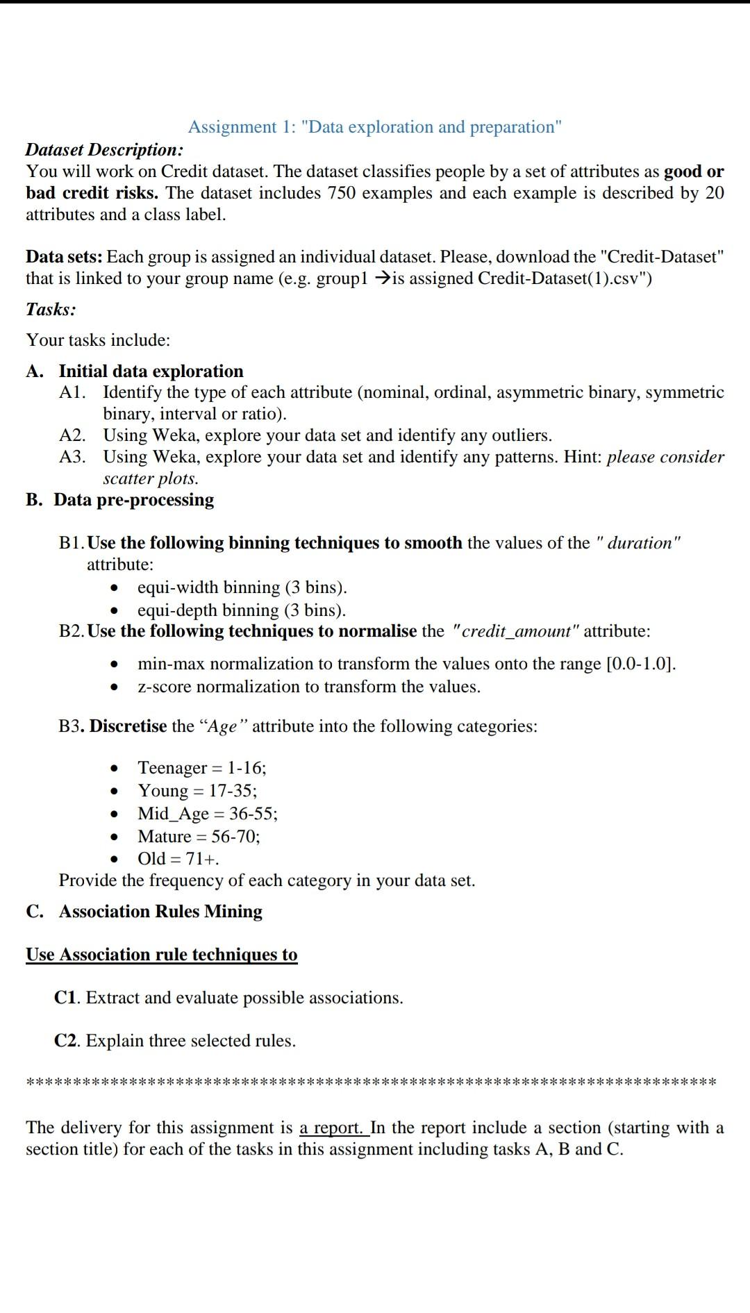 Solved Assignment 1: 