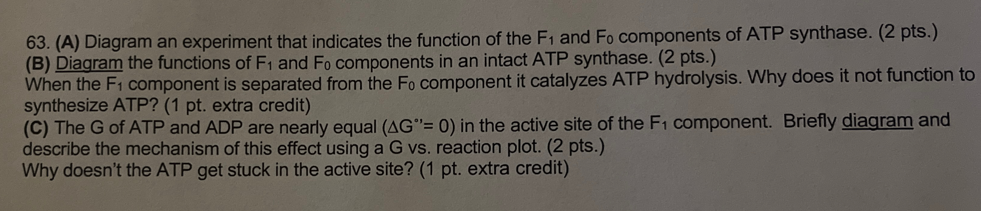 Solved (A) ﻿Diagram an experiment that indicates the | Chegg.com