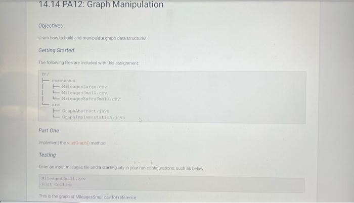 Solved i need JAVA help with read graph, breadth first | Chegg.com
