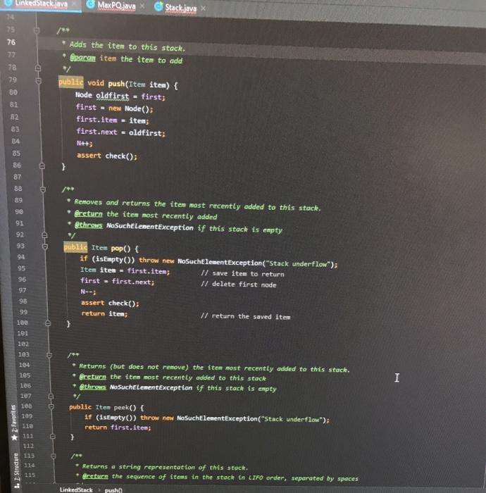 (100 points) Priority queue application. Implement a | Chegg.com