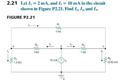 Solved 2.17 In The Circuit Shown In Figure P2.17, The | Chegg.com