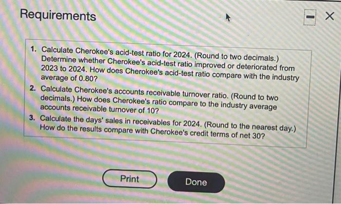 solved-calculate-cherokee-s-acid-test-ratio-for-2024-chegg