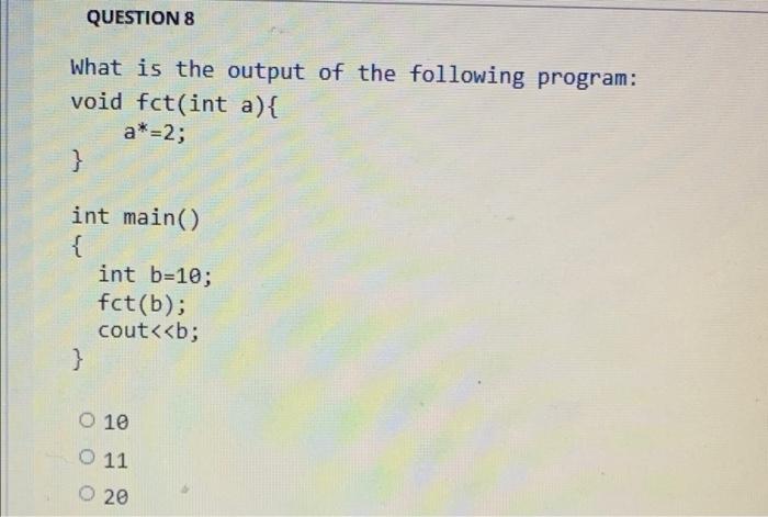 Solved QUESTION 1 Fill the blank in the for loop to print | Chegg.com