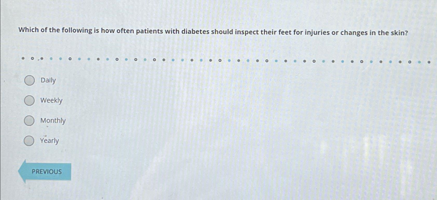 Solved Which of the following is how often patients with   Chegg.com