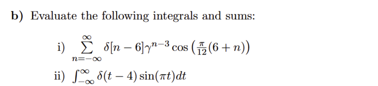 Solved I need help solving parts i and ii of ﻿this question, | Chegg.com