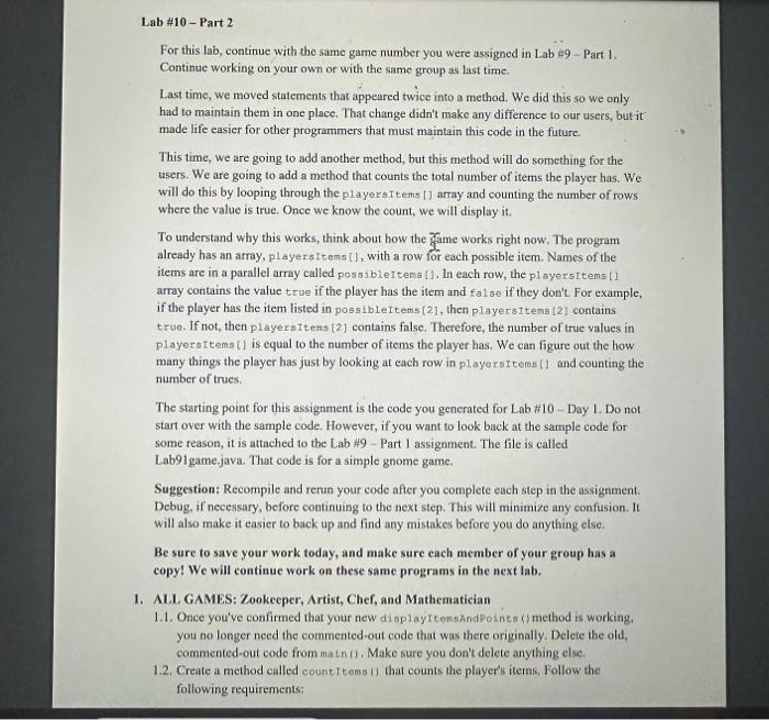 Solved please follow all of the instructions on this java | Chegg.com
