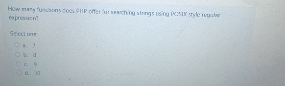 posix style regular expression in php
