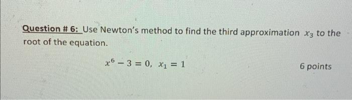 Solved Question 4 Let F X X3 27x 3 A Find