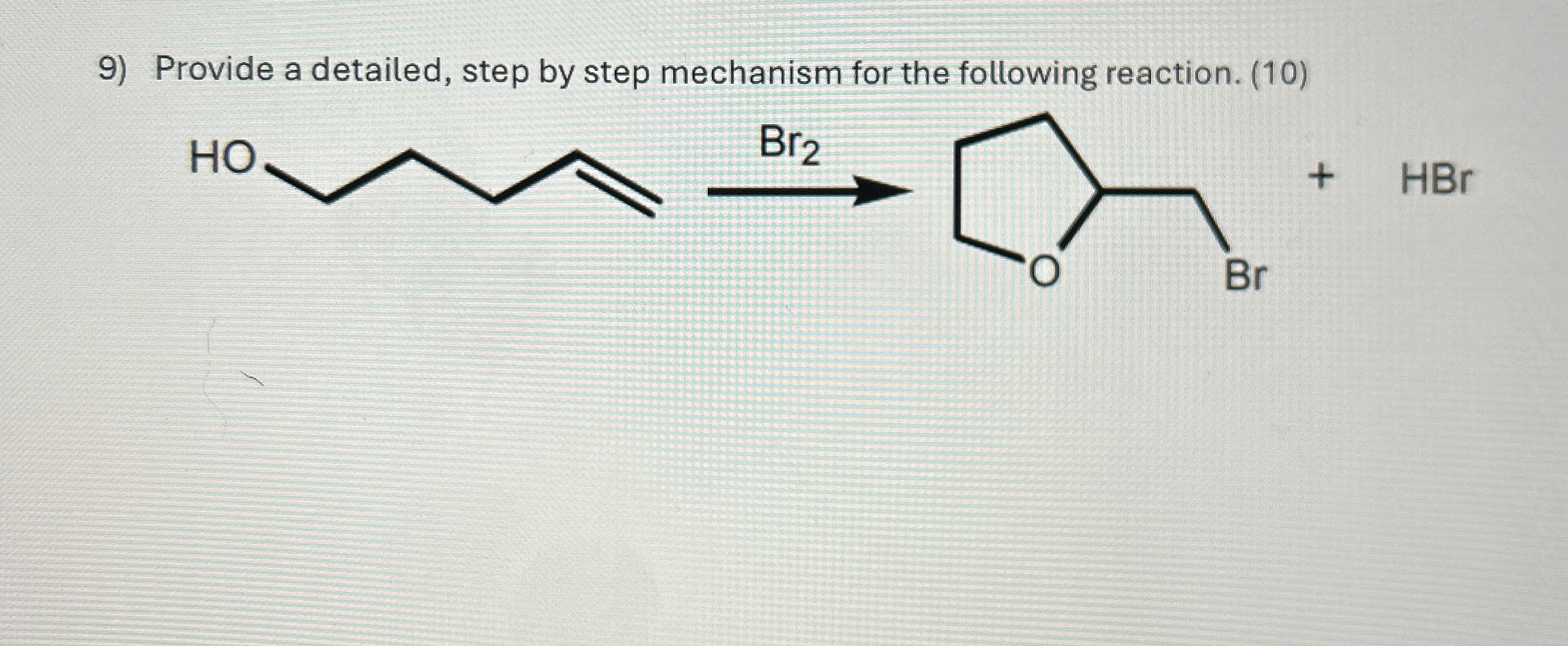 Solved Provide a detailed, step by step mechanism for the | Chegg.com