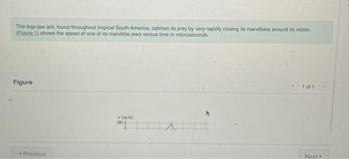 Solved The trap-jaw ant, found throughout tropical South | Chegg.com