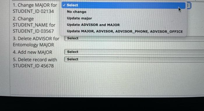 Solved Management is concerned about data redundancies in a | Chegg.com