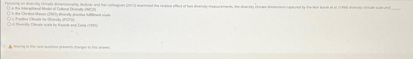 Solved a, ﻿the Interactional Model of Cultural Diversity | Chegg.com