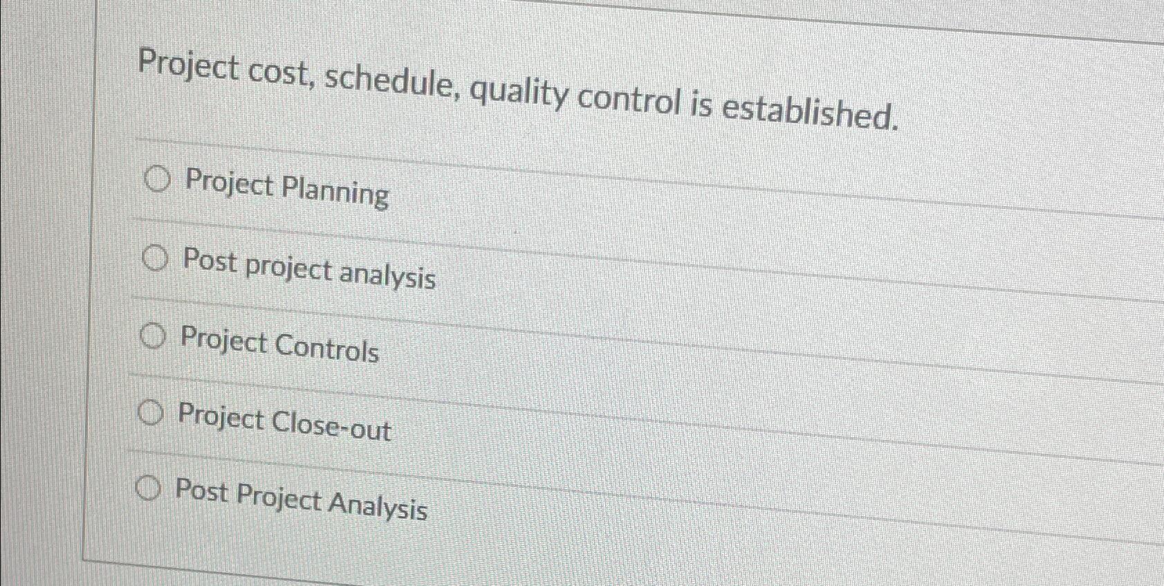 solved-project-cost-schedule-quality-control-is-chegg
