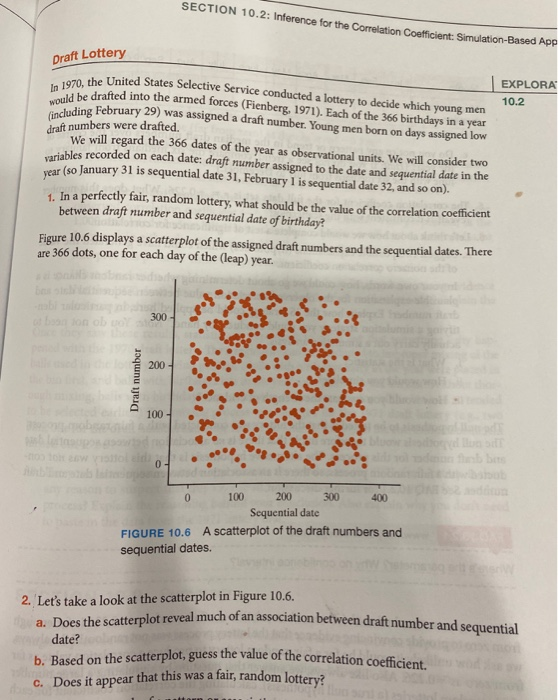 Solved Section 10 2 Inference For The Correlation Chegg
