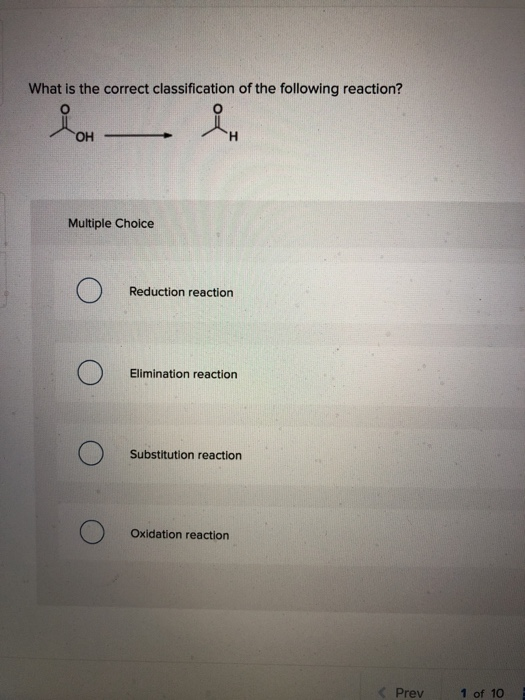 Solved What is the correct classification of the following