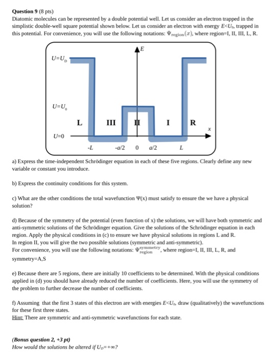 Solved Imagine 1000 unique diatomic molecules are allowed to